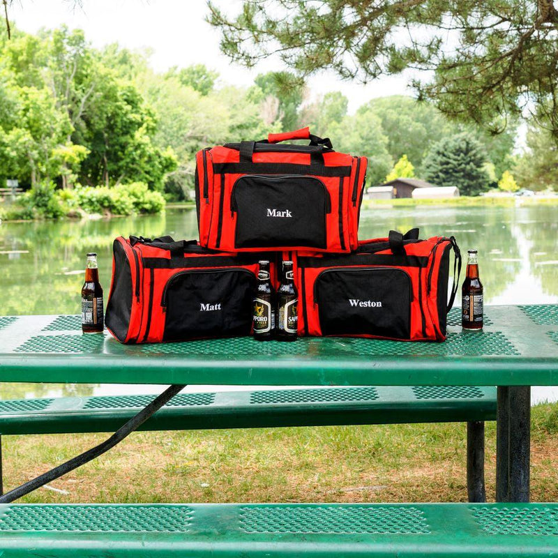 Personalized 2-in-1 Cooler Duffel Bags - Set of 5 -  - JDS