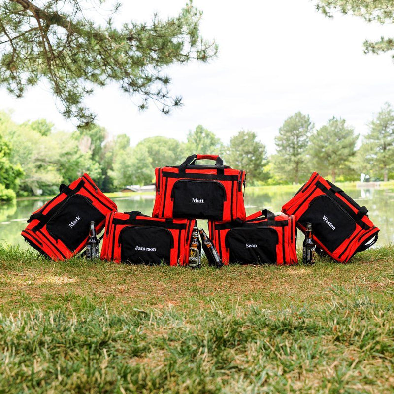 Personalized 2-in-1 Cooler Duffel Bags - Set of 5 -  - JDS