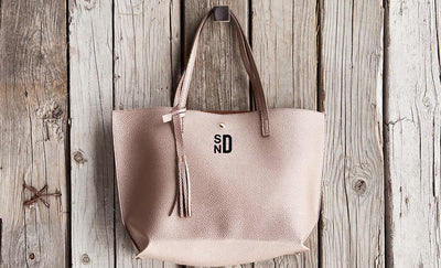 Monogrammed Handbags - Bronze - Qualtry