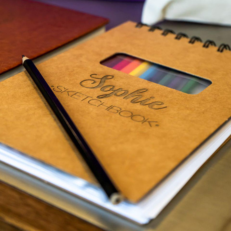 Buy Custom Sketch Books by Cupik Design  Personalized Sketch Pads for All  the Creative Minds