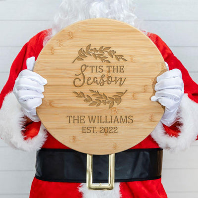Personalized Lazy Susan - Christmas Designs -  - Qualtry