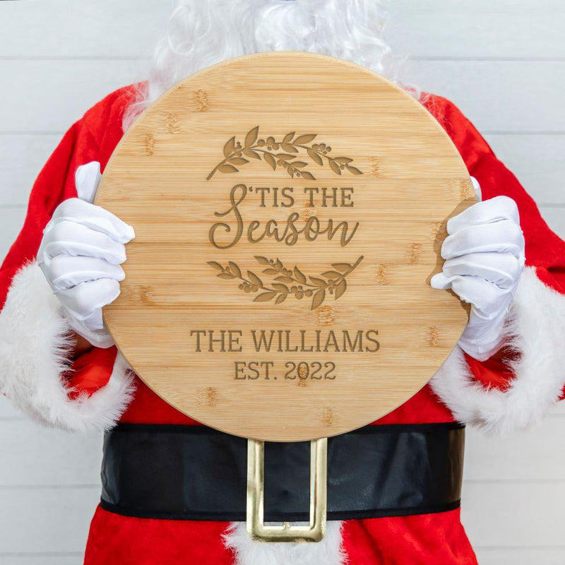 Personalized Lazy Susan - Christmas Designs -  - Qualtry
