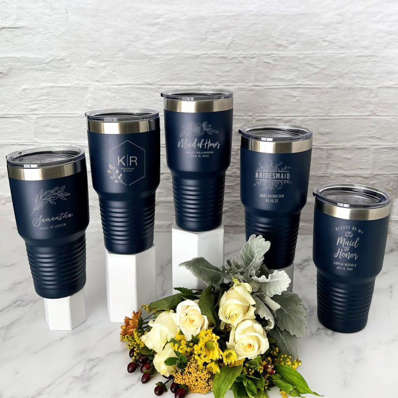 Personalized 30oz Bridesmaid Tumblers -  - JDS