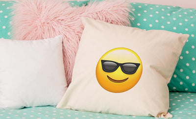 Personalized Emoji Throw Pillow Covers -  - Qualtry