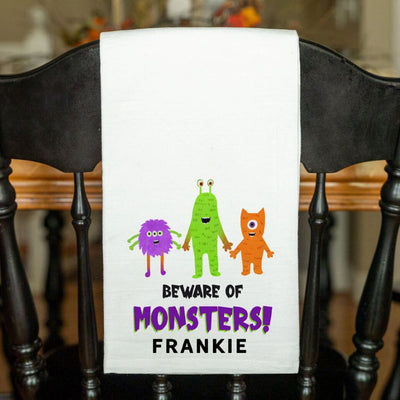 Personalized Cute Halloween Tea Towels -  - Qualtry