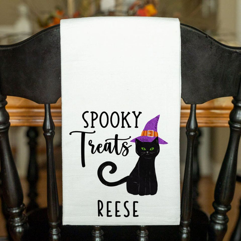 Personalized Cute Halloween Tea Towels -  - Qualtry