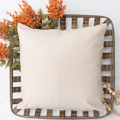 Personalized Happy Harvest Fall Throw Pillow Covers -  - Qualtry