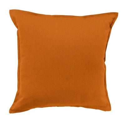 Family Names Throw Pillow Covers - 8 Colors - Rust / Typewriter