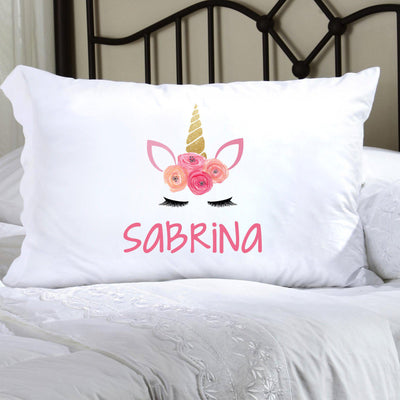 Personalized Kids' Unicorn Pillowcase -  - JDS