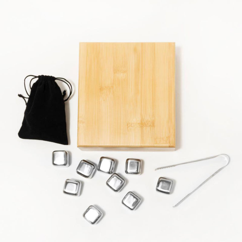Personalized Whiskey Stones Gift Set -