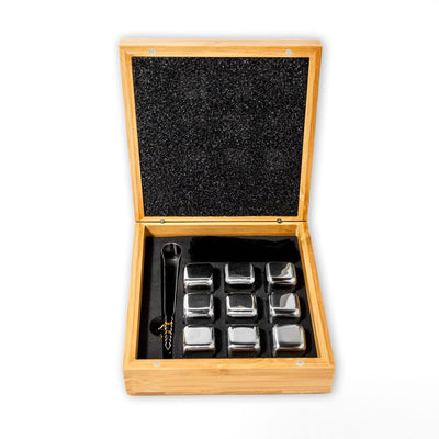 Personalized Whiskey Stones Gift Set -