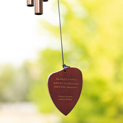 Personalized Memorial Wind Chimes -  - JDS