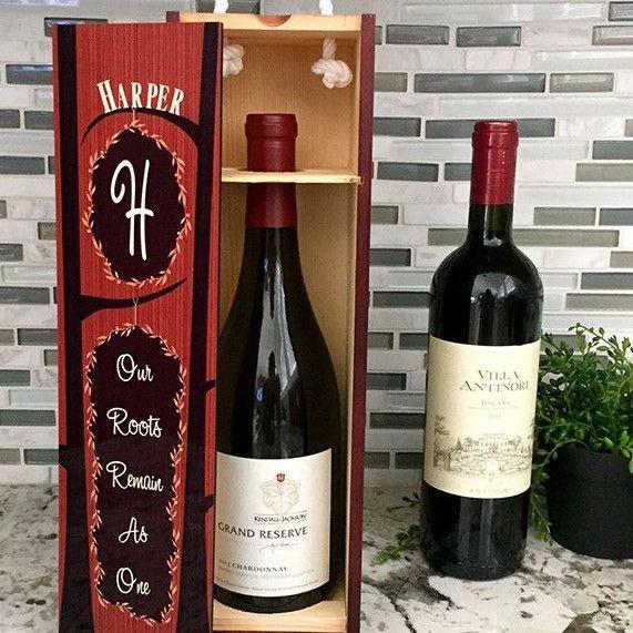 Personalized Decorative Wine Case -  - Qualtry