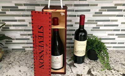 Personalized Decorative Wine Case -  - Qualtry