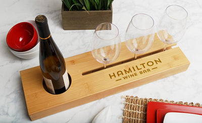 Personalized Wine Serving Tray -  - Qualtry