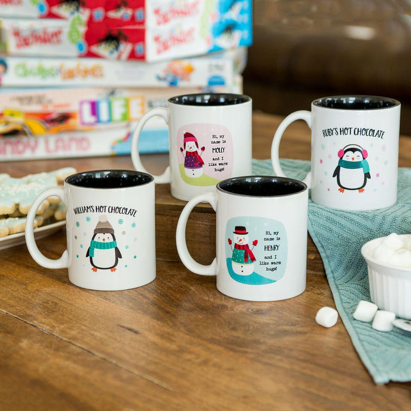 Personalized Kids Bear Hot Chocolate Mug -