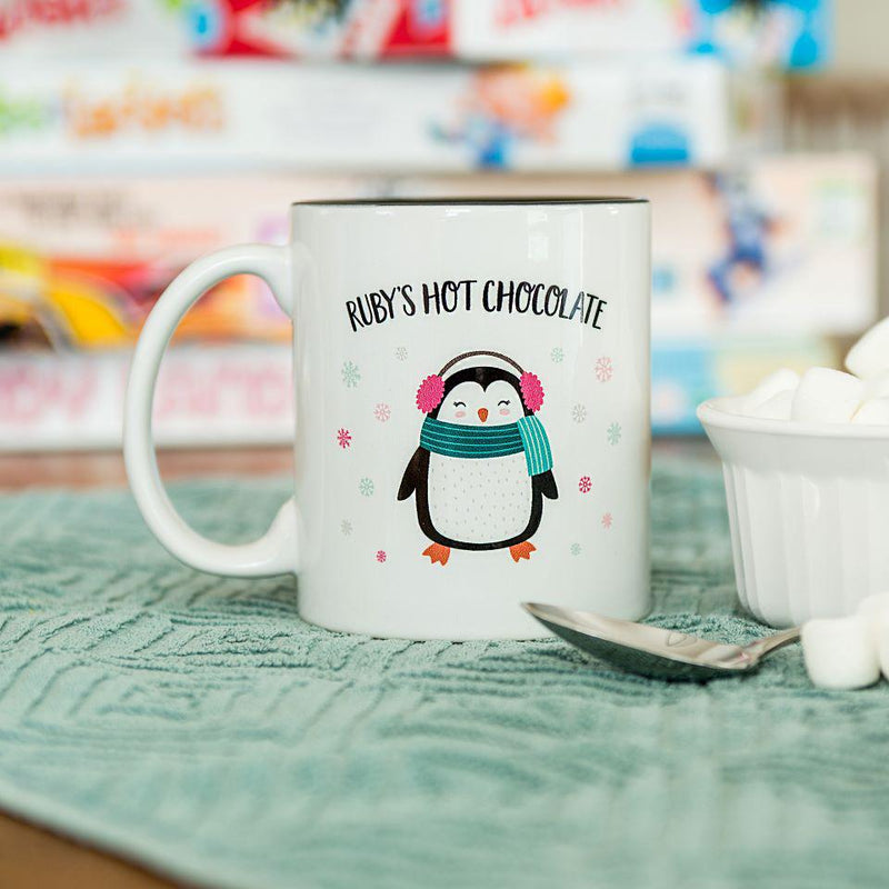 Personalized Kids Bear Hot Chocolate Mug -