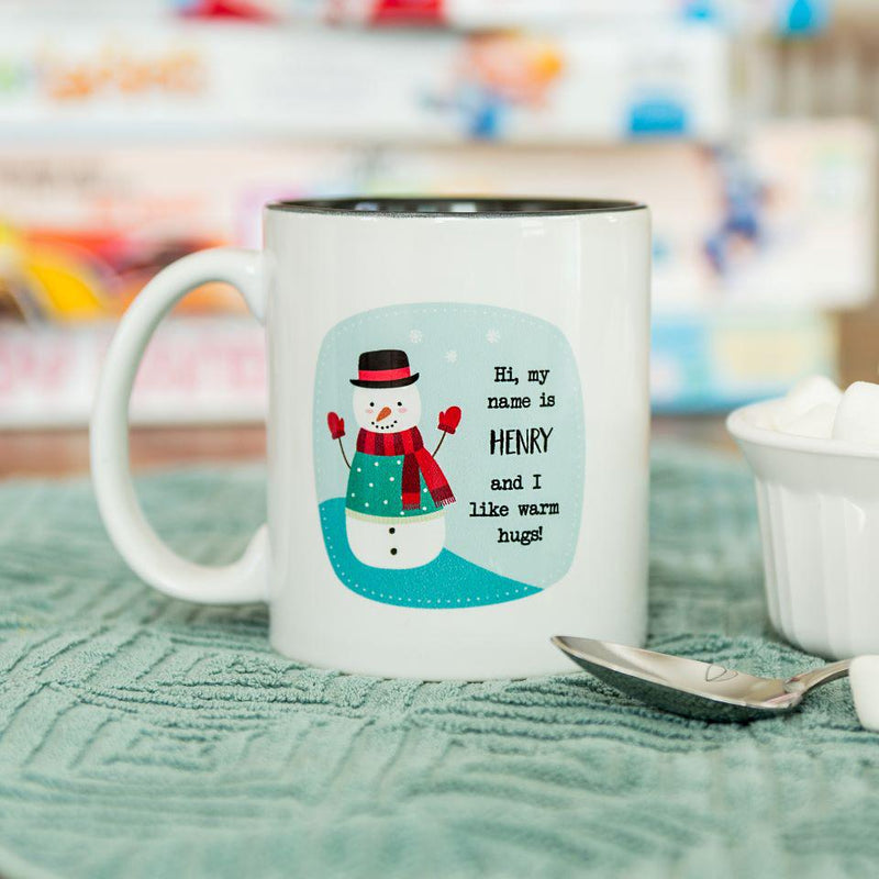 Personalized Kids Bear Hot Chocolate Mug -