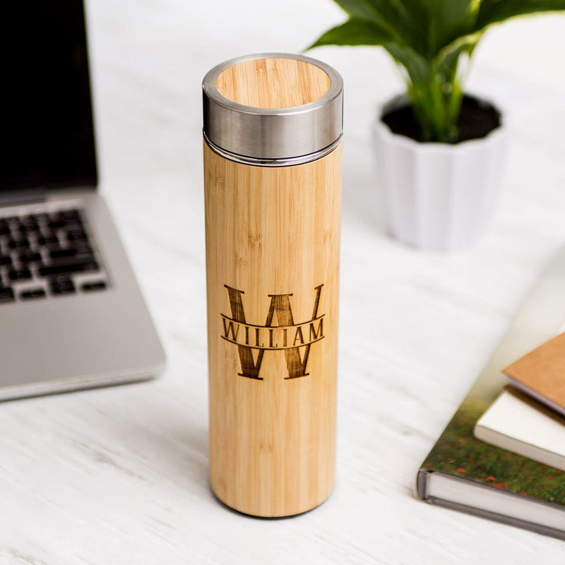 Cylindrical Eco Friendly Bamboo Tumbler for Coffee, For Corporate  Gifting,Gifting
