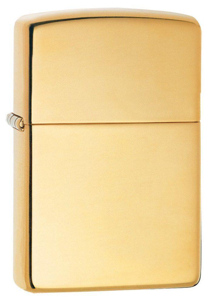 Personalized Armor™ High Polish Brass Zippo Lighter -  - Zippo
