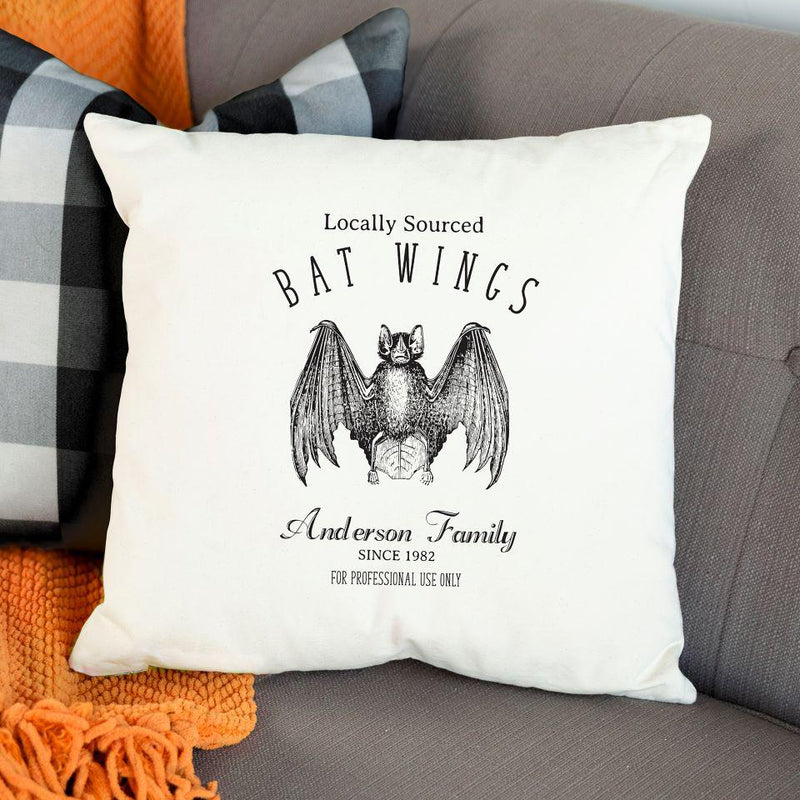 Personalized Haunted Home Throw Pillow Covers -  - Qualtry