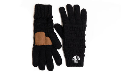 Personalized Monogrammed Knit Gloves -  - Qualtry