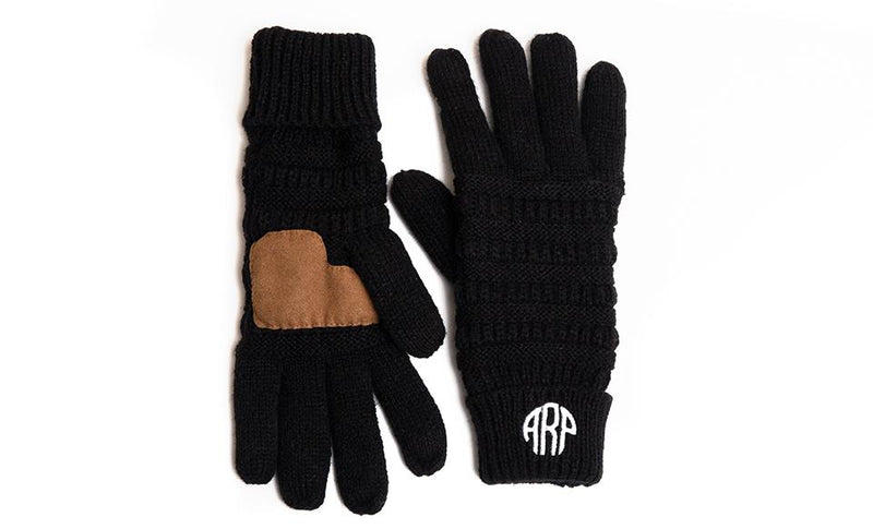 Personalized Monogrammed Knit Gloves -  - Qualtry