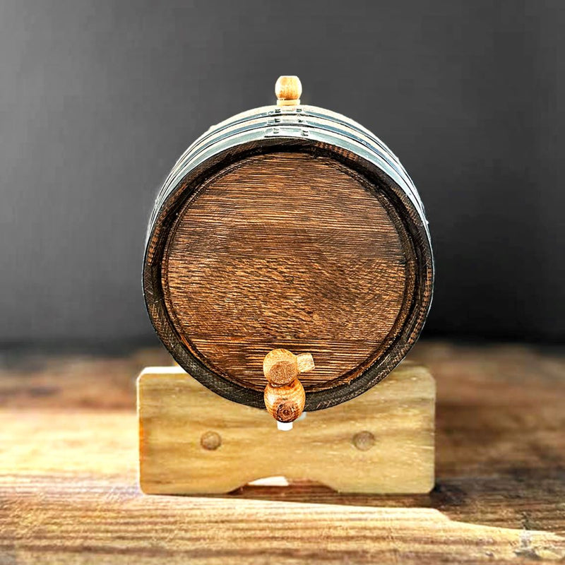 Personalized Aged Oak Whiskey Barrels - 2 Liter - JDS