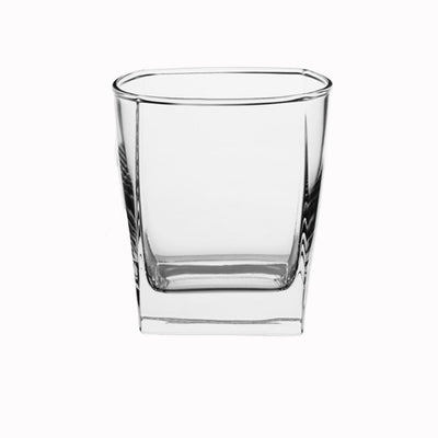 Personalized Square Cocktail Glass -