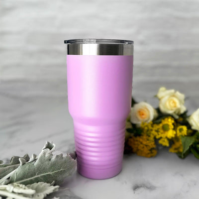 Personalized 30oz Bridesmaid Tumblers - Light Purple - JDS