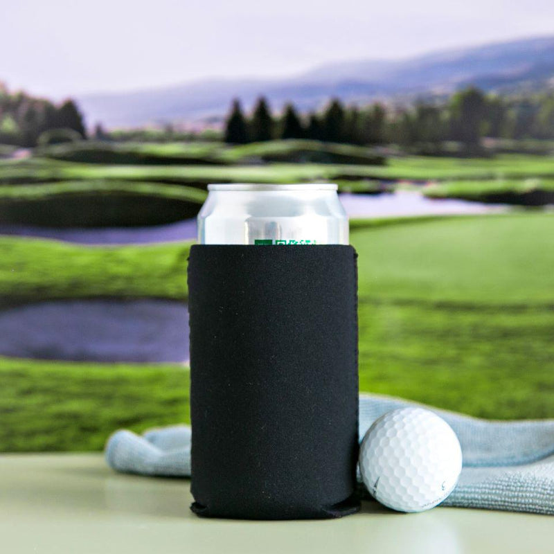 Personalized Golf Koozies - Black - Wingpress Designs