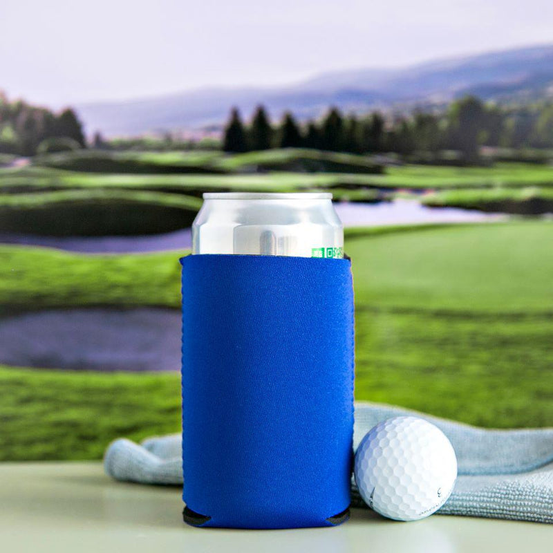 Personalized Golf Koozies - Royal Blue - Qualtry