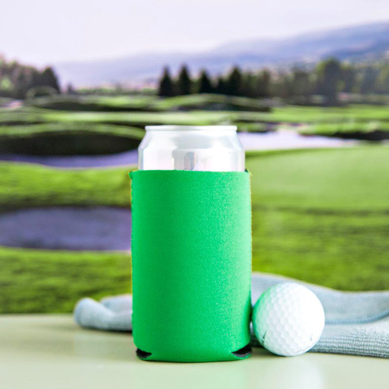 Personalized Golf Koozies - Green - Wingpress Designs