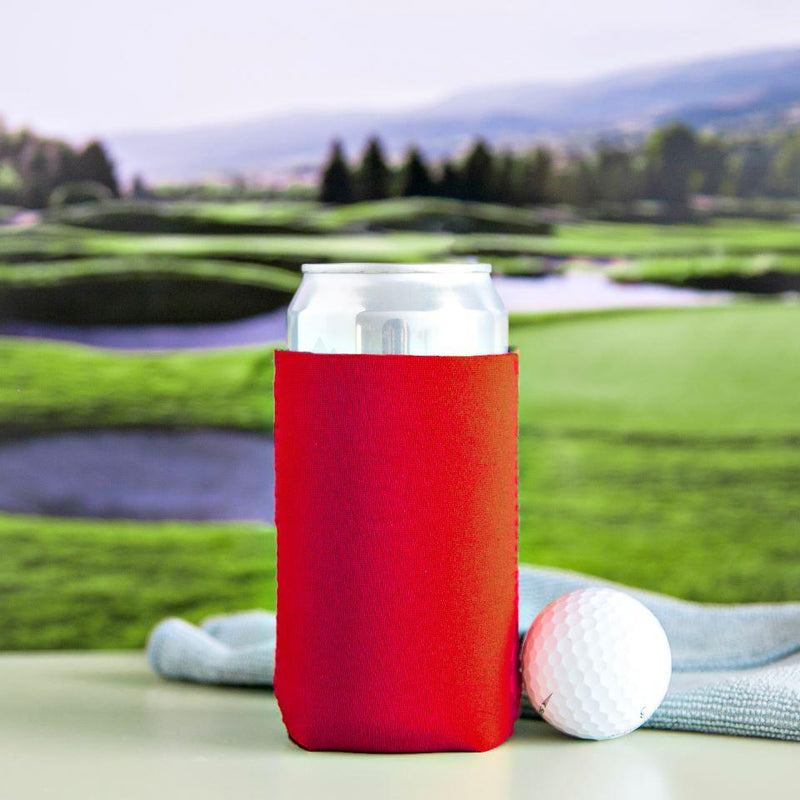 Personalized Golf Koozies - Red - Qualtry