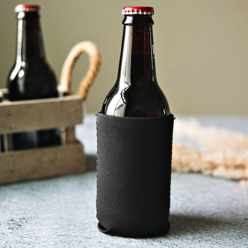 Personalized Groomsmen Koozies - Black