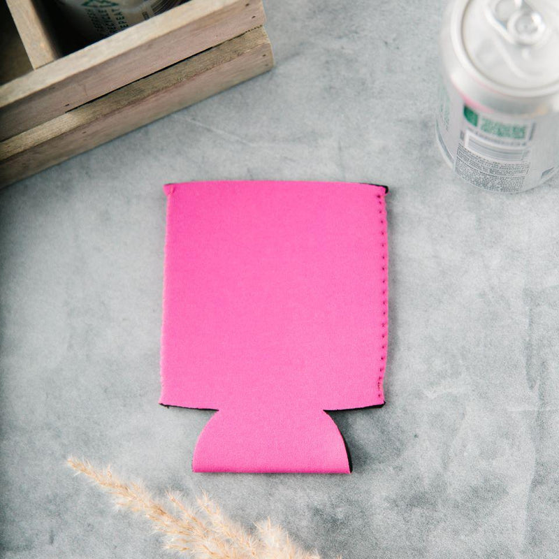 Personalized Groomsmen Koozies - Pink
