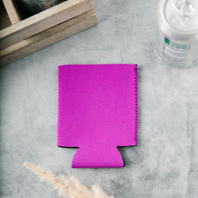 Personalized Groomsmen Koozies - Purple