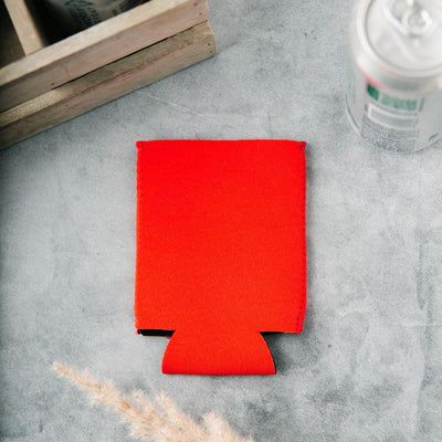 Personalized Groomsmen Koozies - Red
