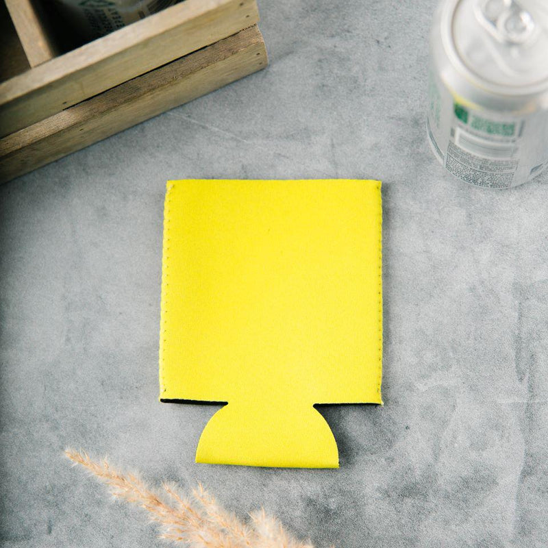Personalized Groomsmen Koozies - Yellow