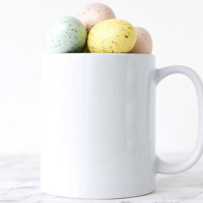 Personalized Vintage Farmhouse Easter Mugs - 11 oz - JDS
