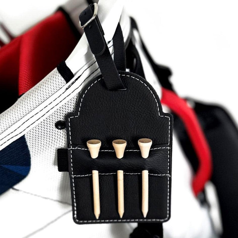 Personalized Golf Bag Tags for Dad - Black - Qualtry