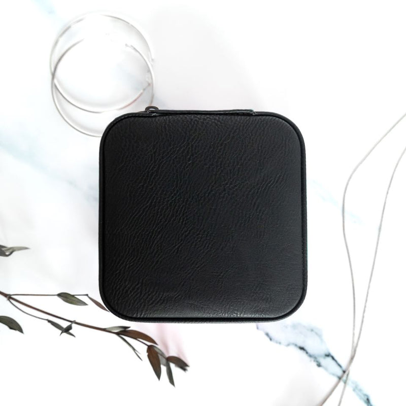 Personalized Astrology Zodiac Sign Jewelry Boxes - Black - Completeful