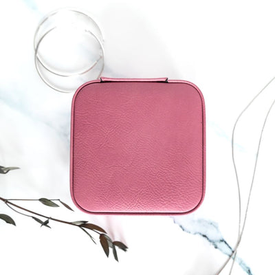 Personalized Astrology Zodiac Sign Jewelry Boxes - Pink - Completeful
