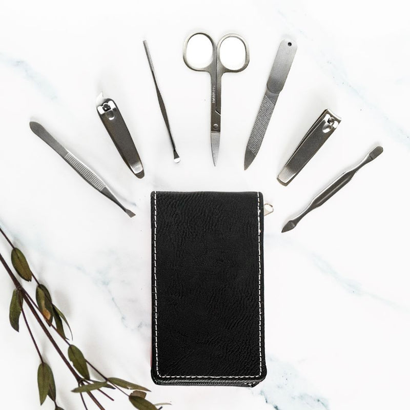 Personalized Manicure Gift Set - Black - Qualtry