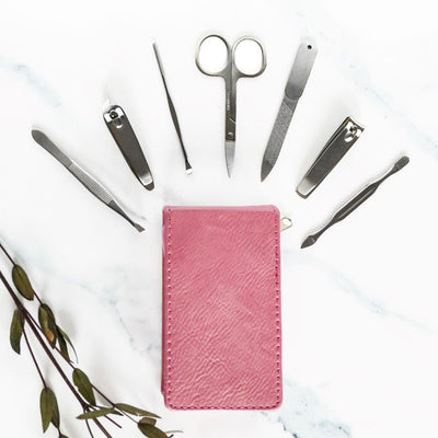 Personalized Manicure Gift Set - Pink - Qualtry
