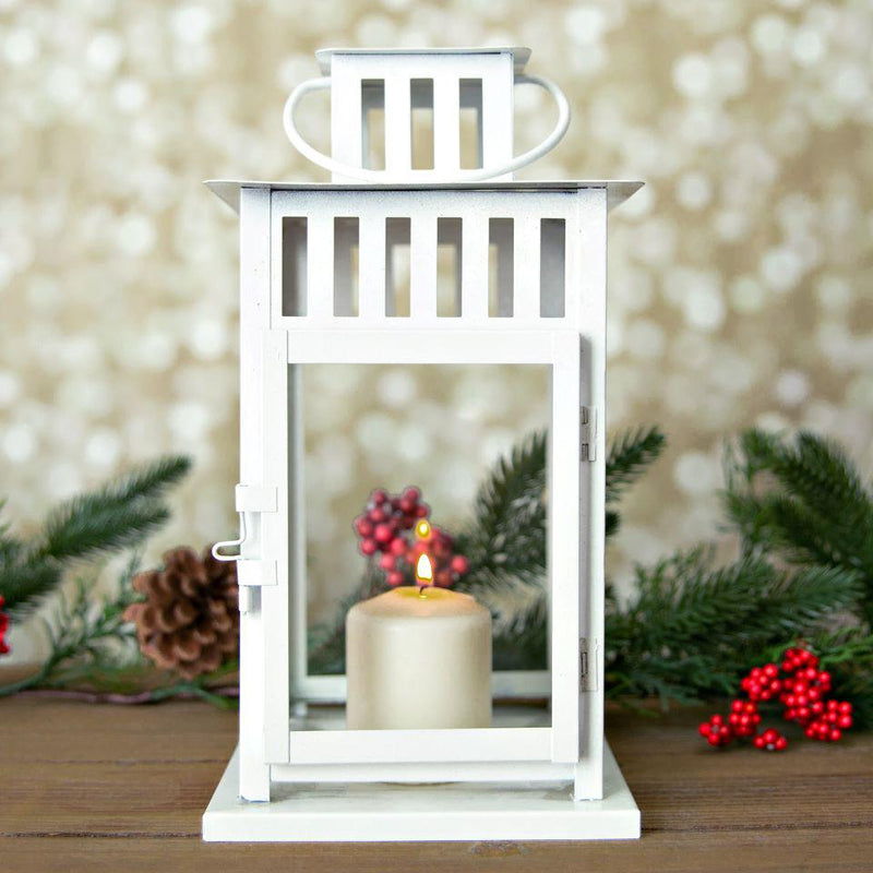 Personalized Holiday Lanterns - White - Qualtry