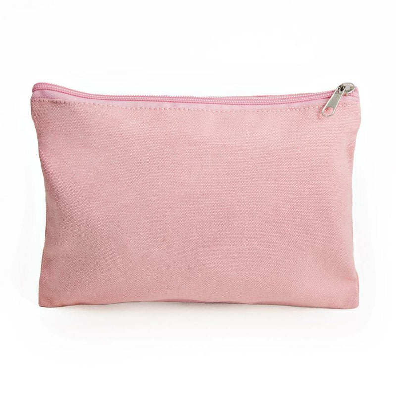 Personalized Kids Zippered Toy Bag - Pink - Qualtry