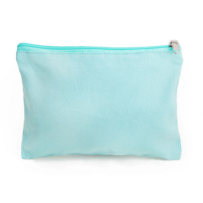 Personalized Kids Zippered Toy Bag - Teal - Qualtry