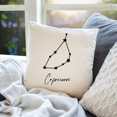 Astrology Zodiac Sign Throw Pillow -  - Qualtry