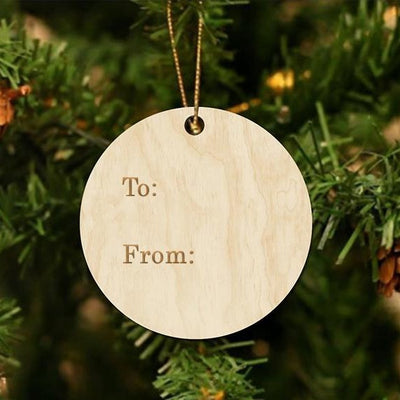 Personalizable No One Fights Alone Christmas Ornaments -  - Qualtry